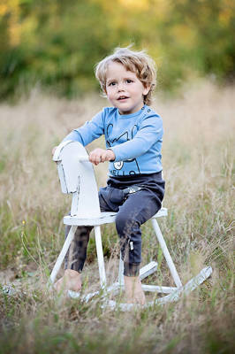 03227DR "Hello Dude" Body z długim rękawem Makoma niebieski