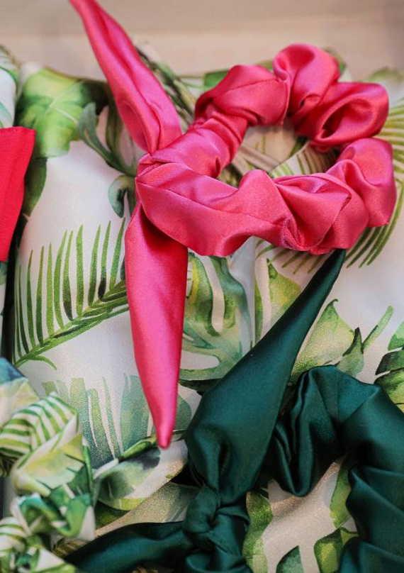 Gumka satynowa DKaren - pink