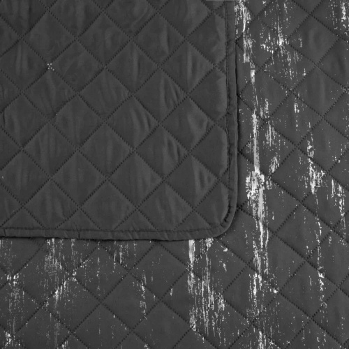 Blink 1 narzuta dekoracyjna Design91 grafitowy/srebrny