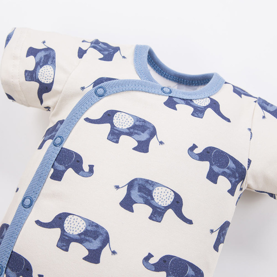 Elephant Body kopertowe krótkim rękawem Eevi- ecru