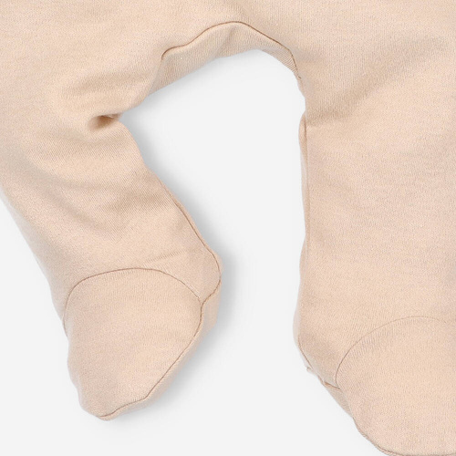 ABN-5330/BEZ Półśpiochy z bawełny organicznej Nini beżowy 