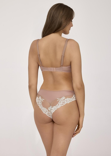 Figi 2227/B Macchiato Ava brazyliany koronkowe damskie soft