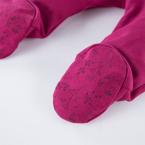 Bloom Półśpiochy bawełniane Eevi - bordowy