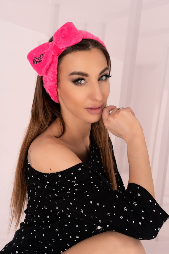 Krissan Pink SP012 Opaska na włosy LivCo Corsetti Fashion - róż