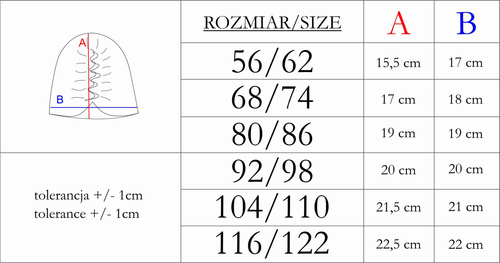 216055 Lala Czapka Nicol – turban z bawełny drukowanej, podszycie bawełniane z elastanem