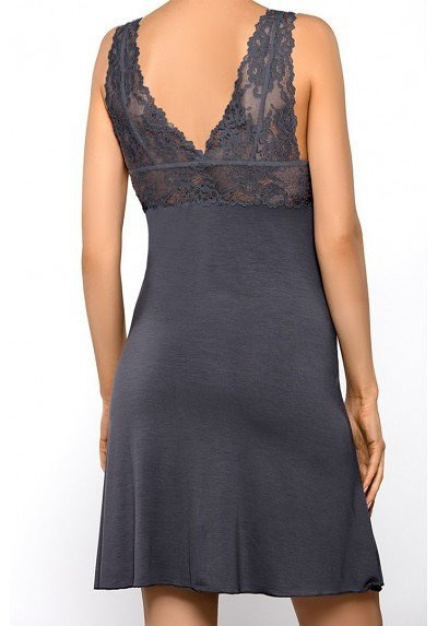 Bona Koszulka nocna By Night Nipplex granatowy