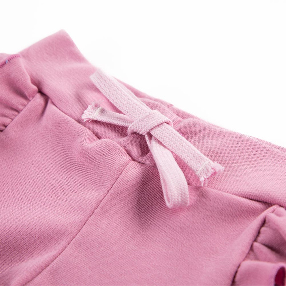 Nature Szorty z marszczeniem Ewa Klucze - bordo