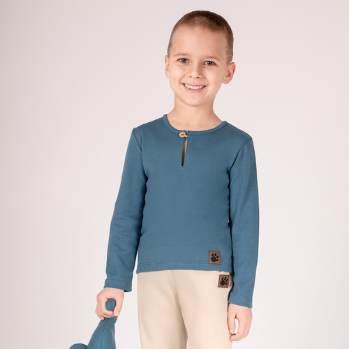 215140 Eddy Bluzka bawełniana z długim rękawem Nicol