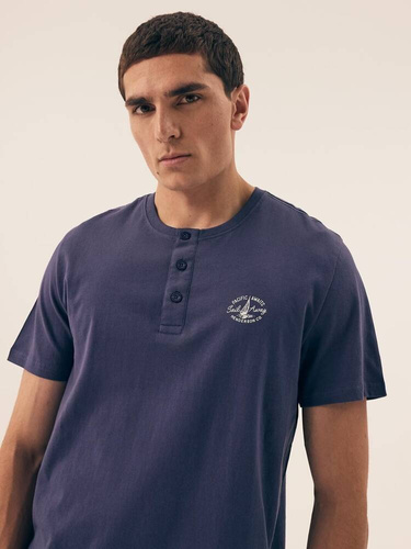 42789 Octave Piżama Męska Henderson - granatowy