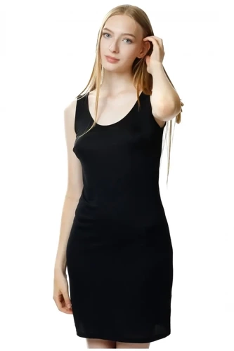 86197 Crystal halka nocna damska Mewa czarny