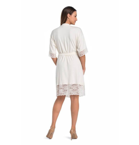 2901 Gloria Szlafrok damski Teyli - ecru