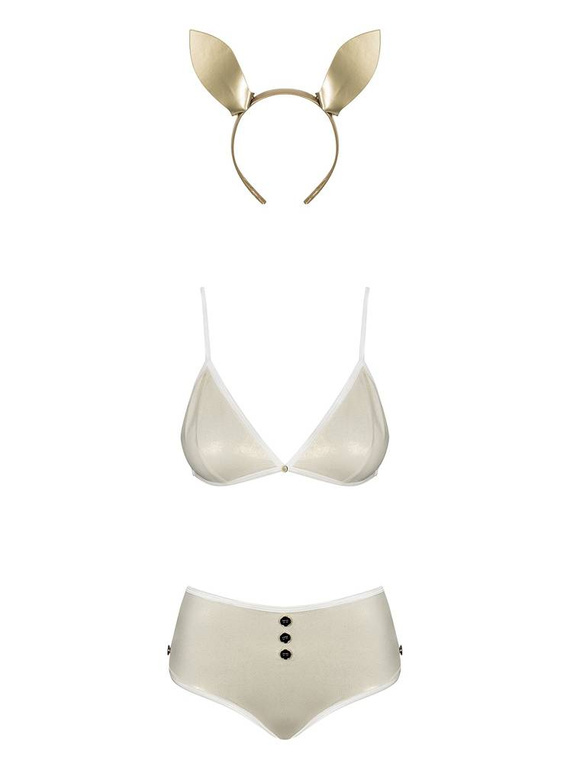 Neo Goldes Seksowny Komplet damski Obsessive złoty +