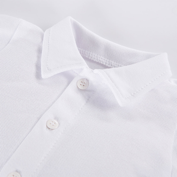 Ceremony Body z kołnierzykiem Eevi - biały