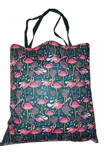 Kwiatki wzór serwetki torba bawełniana na zakupy szary