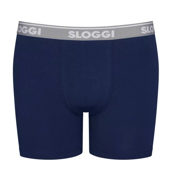 Men Go ABC Short Bokserki męskie Sloggi- Navy