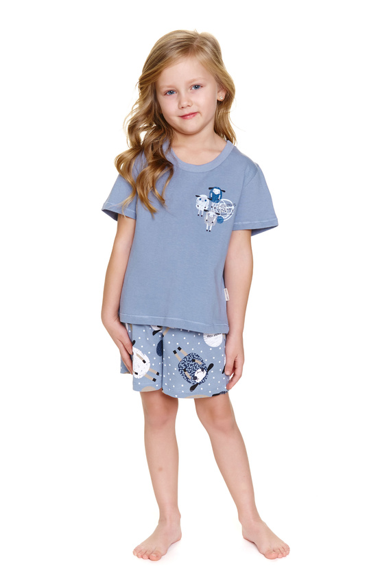 7208 Piżama dziecięca Unisex Doctor Nap - sheep (niebieski)
