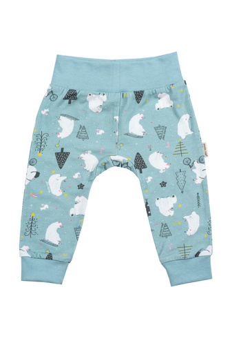 5379 Spodnie niemowlęce Doctor Nap - ice blue