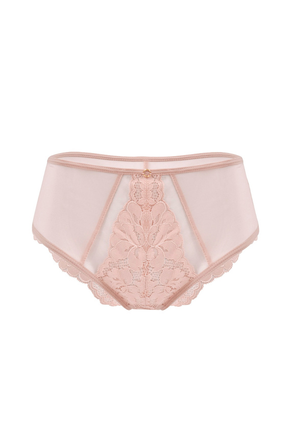 Mediolano Jasmin 19152 figi pudrowe koronka siateczka komfort