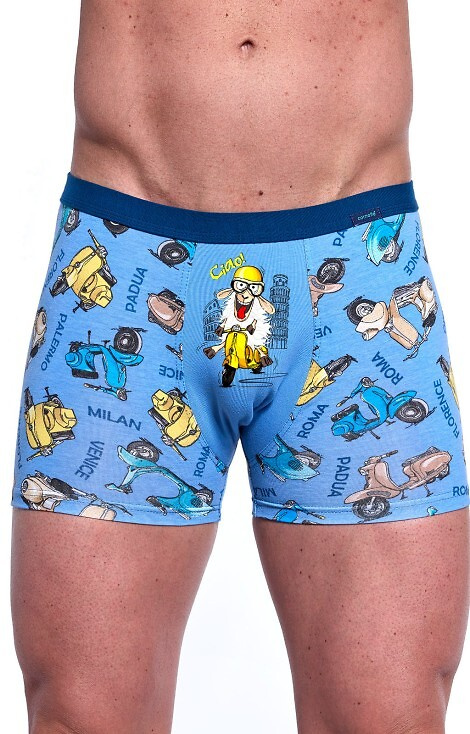 280/243 Ciao Bokserki męskie Cornette niebieski