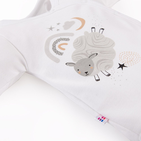 Mellow Body Kopertowe z nadrukiem Ewa Klucze- biały