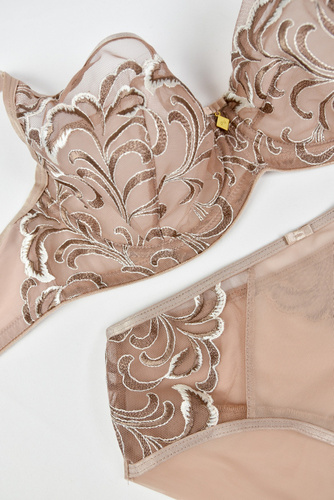 19178 Roma Plunge biustonosz miękki soft Mediolano beżowy 