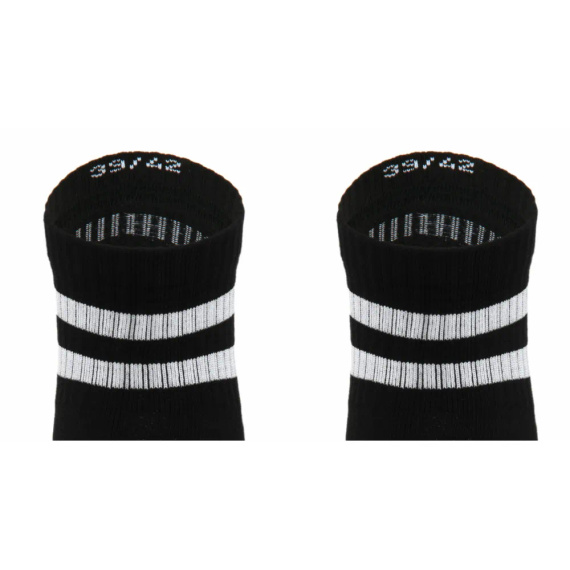 SKB05 Skarpety sportowe krótkie Sesto Senso czarny 