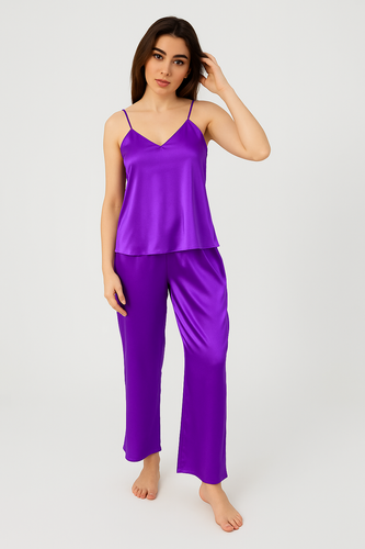 Iga Komplet Damski Piżama DKaren - Fiolet