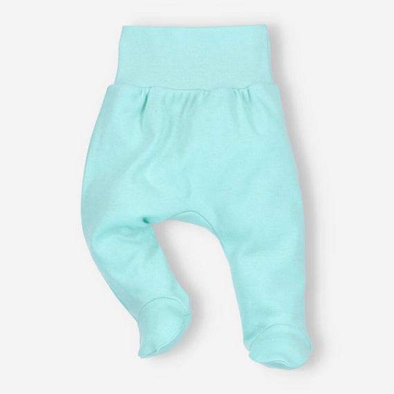 Morskie Zwierzątka Półśpiochy z bawełny organicznej Nini błękitny