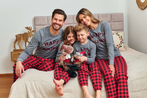 7345 Piżama dziecięca Dark Grey Doctor Nap – 100% bawełna