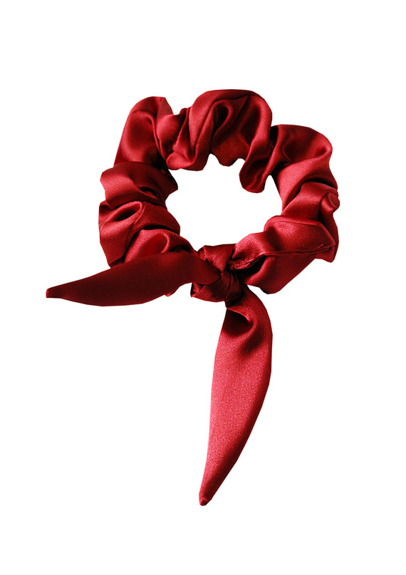 Gumka satynowa DKaren - bordo