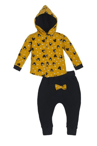 Dres dla dziewczynki "MIKI" Makoma żółty