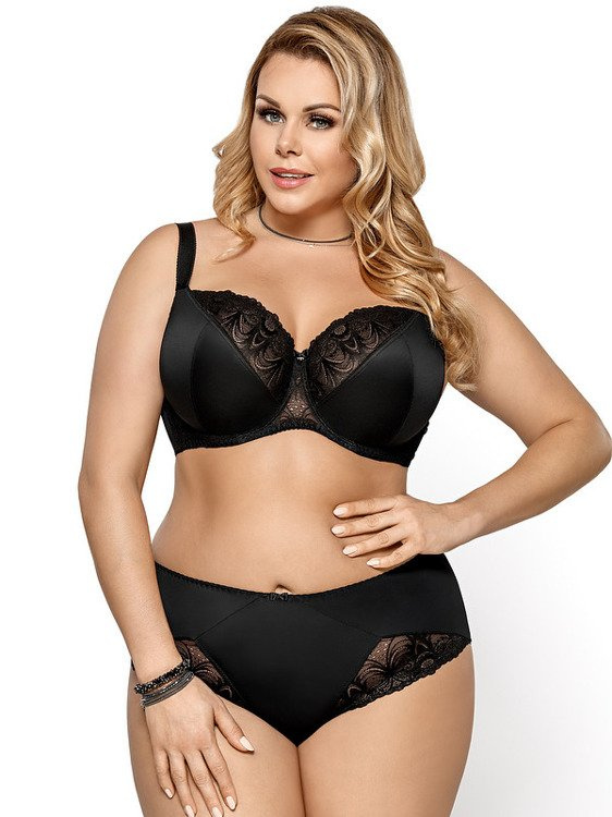 K 425 CASABLANCA biustonosz miękki Gorsenia - czarny