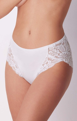 ADC89 Midi Figi Damskie Cotonella  białe 