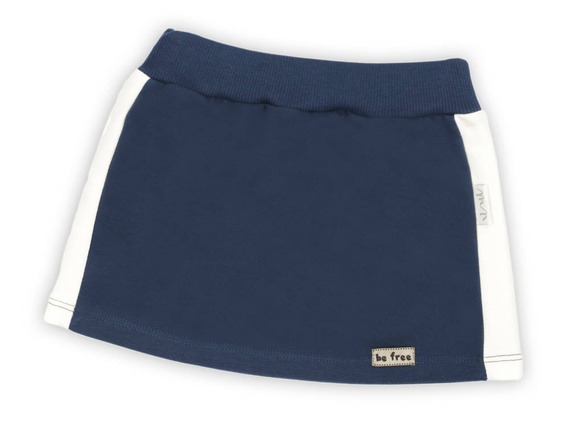 179274 Spódniczka bawełniana "Sonia" Nicol - granat/krem