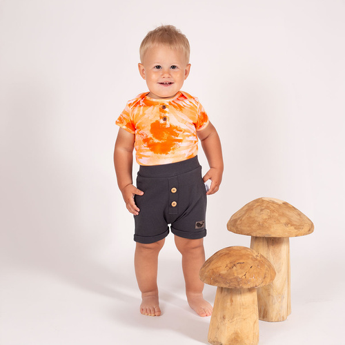 189094 Tomi Body z krótkim rękawem rozpinane Nicol