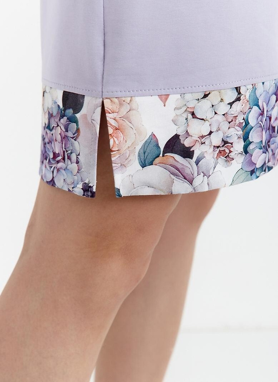 469 Koszula Nocna Cana - liliowy