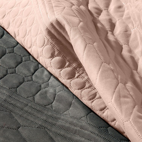 Poszewka z efektownym wzorem ADRI Design91- kremowo-beżowy