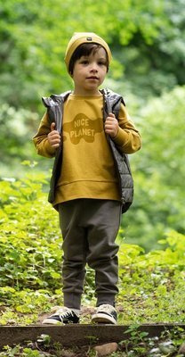 Teo Bluzka dla chłopca Pinokio - curry