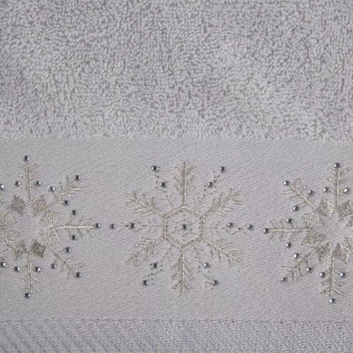 Joy 3 ręcznik świąteczny choinka Eurofirany srebrny