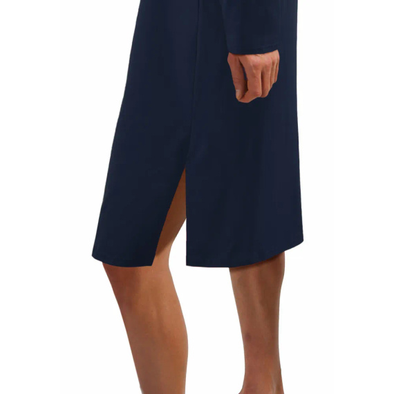 2025/15 Koszula męska z szlafmycą Sesto Senso granatowy