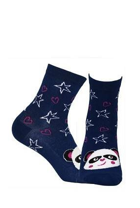 G84.01N Skarpety Damskie wzorowane  Gatta 269 pink