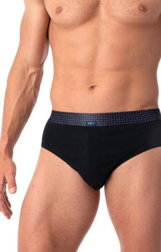 MPP 237 B25 Slipy męskie 2-pak Key - czarny-granatowy