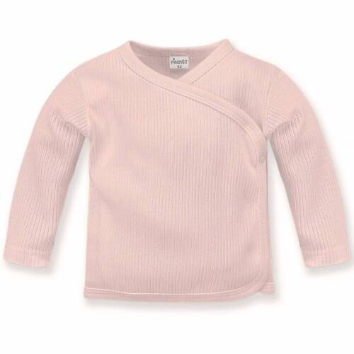 Lovely Day Kaftanik wiązany Pinokio - różowy prążek