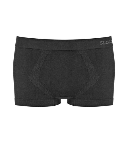 Men GO Smooth Hipster 2P Bokserki męskie Sloggi - black