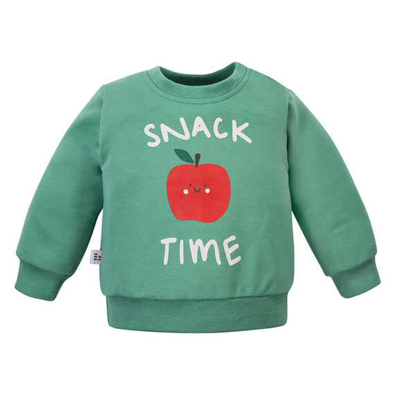 Bluza dziecięca Eevi Snack Time bawełna miękka wygodna codzienna