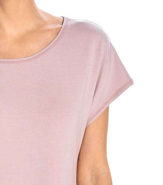 2810 Luzi koszula nocna, krótki rękaw Teyli - kakaowy