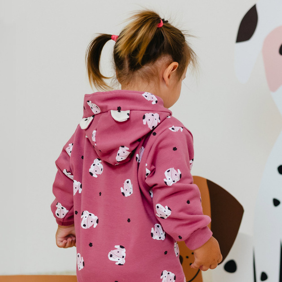 Dogs & Spots Pajac dresowy z kapturem Eevi