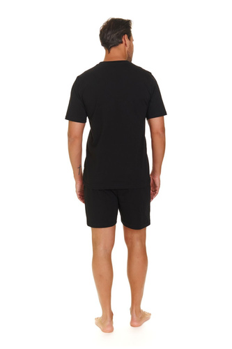 7138 Piżama Męska Doctor Nap - black
