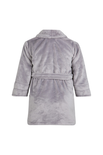 Calido Szlafrok dziecięcy polarowy ByShelly - jasny szary