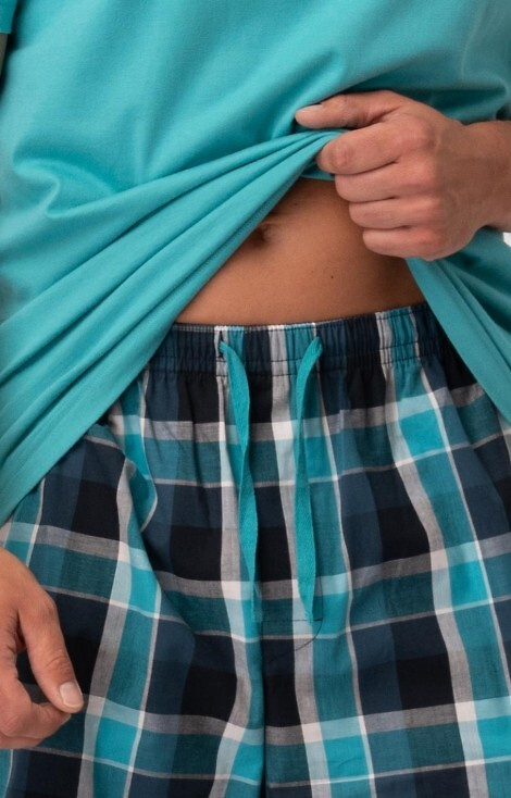 MNS 630 Piżama Męska Key - zielona